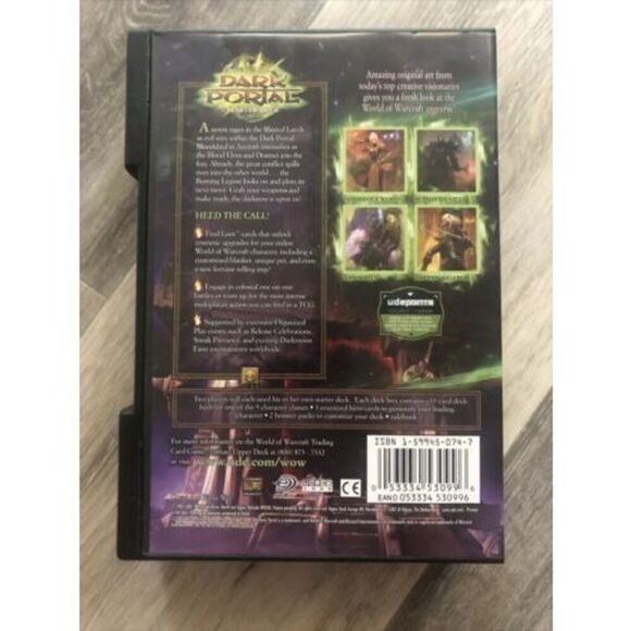 World of Warcraft  Dark Portal Trading Cards Starter Box. Pre Owned. - Picture 3 of 8